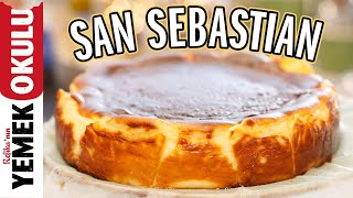 San Sebastian Usulü Cheesecake Tatlısı Tarifi [upl. by Amory]