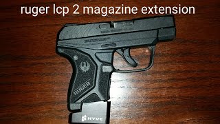 Ruger LCP 2 magazine extension [upl. by Atirehc]