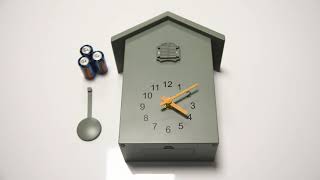 How To Set Up The Modern Designs Cuckoo Clock [upl. by Nosredna650]