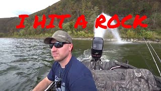 River Fishing with Jet Boat [upl. by Llennor735]