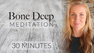 30 Minute Bone Deep Breathing Meditation and Fullbody Relaxation [upl. by Aseela]