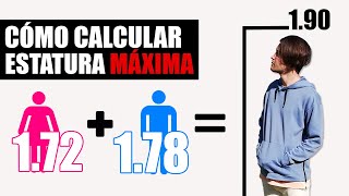 GUÍA DEFINITIVA PARA CALCULAR TU ESTATURA FINAL  HOMBRES Y MUJERES [upl. by Older]