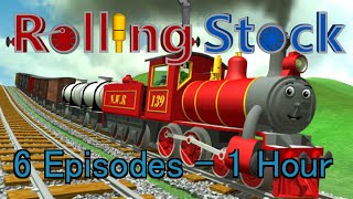 Cartoon Trains  1 Hour of Fun Adventures [upl. by Eelrihs]