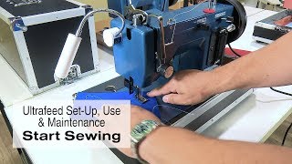 Start Sewing with your New Ultrafeed Sewing Machine [upl. by Grussing]