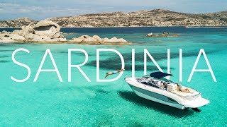 THE BLUEST WATER IN THE WORLD  Sardinia Italy [upl. by Osithe]