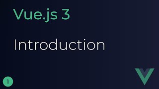 Vue JS 3 Tutorial  1  Introduction [upl. by Yniattirb]