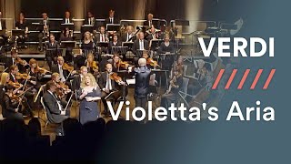 VERDI  La Traviata  Violettas Aria Act 1 [upl. by Towill]