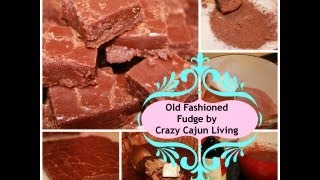 Old Fashioned Fudge  VERY OLD RECIPE  VIDEO RECIPE [upl. by Allimrac271]