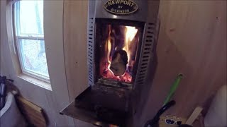 Dickinson solid fuel stove how it works [upl. by Adner]