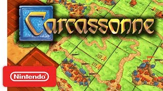 Carcassonne  Gameplay Trailer  Nintendo Switch [upl. by Ammadas]