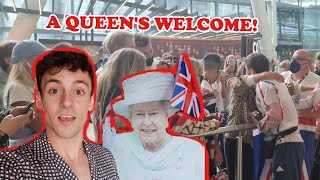 A QUEEN’S WELCOME I Tom Daley [upl. by Lenuahs]