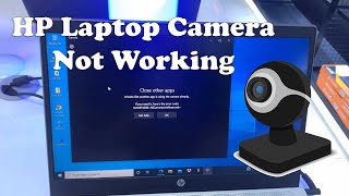 How To Fix HP Laptop Camera Not Working In Windows 10 [upl. by Gerstner290]