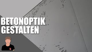 Betonoptik  So gehts  Maler Tutorial  kreativtobi 🦊 [upl. by Goldenberg]