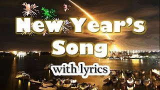 New Years Song  Its A New Day with lyrics  Happy New Year [upl. by Edgar]