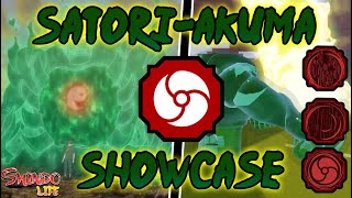 Shindo Life Satori Akuma Showcase [upl. by Layod800]