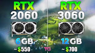 RTX 2060 vs RTX 3060  Test in 10 Games [upl. by Karie]