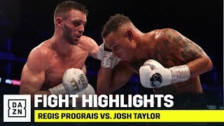 HIGHLIGHTS  Regis Prograis vs Josh Taylor [upl. by Jordana257]