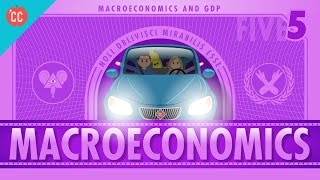 Macroeconomics Crash Course Economics 5 [upl. by Galitea]