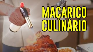 Como Usar  Maçarico Culinário [upl. by Dijam299]