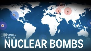 Every nuclear bomb explosion in history [upl. by Ynottirb166]