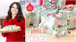 Christmas Fudge Recipe  ONLY 4 Ingredients [upl. by Joli752]