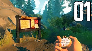 Firewatch  Part 1  The Beginning [upl. by Aleta]