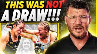 BISPING reacts to Grasso vs Shevchenko 2 THIS WAS NOT A DRAW  Noche UFC [upl. by Nalahs]