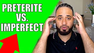 PRETERITE VS IMPERFECT  Spanish Past Tense [upl. by Lavine]