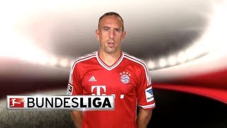 Franck Ribery  Top 5 Goals [upl. by Oraneg]