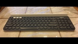 Logitech K780 Multi­Device Wireless Keyboard Unboxing [upl. by Calderon876]