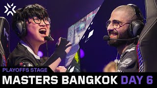 VALORANT Masters Bangkok  Playoffs  Day 1 [upl. by Nylisoj]