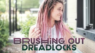 How To Brush Out Dreadlocks [upl. by Sillek525]