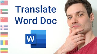 How to Translate Word Document into another language [upl. by Einhorn]