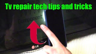 3 Ways to Troubleshoot LED LCD TV with a Black Screen TV repair part 1 [upl. by Jermain]