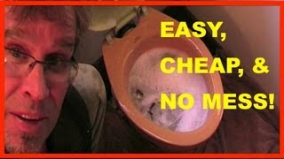 How to Unclog a Toilet  Clogged toilet TRADE SECRET [upl. by Eibber]