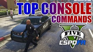 LSPDFR  GTA 5  Top Console Commands [upl. by Germain]