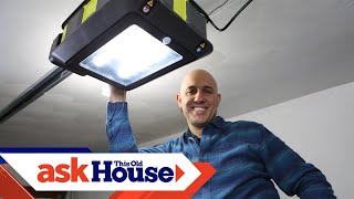 How to Replace a Garage Door Opener  Ask This Old House [upl. by Atilegna274]