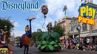 4K Pixar Play Parade  FULL PARADE  Disneyland Park [upl. by Solitta619]