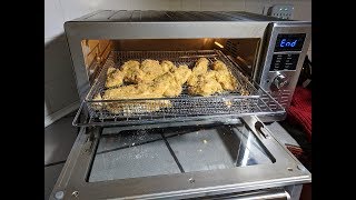 Air Fried Chicken Breast Strips NuWave Bravo XL Smart Oven Recipe [upl. by Ahsyt148]