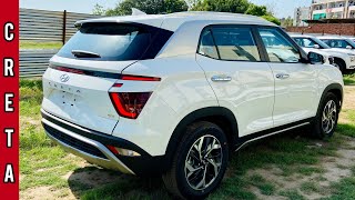 2021 Hyundai Creta SxO iVT  AT 🔥 Top Model  Most Detailed Walkaround Video [upl. by Ahsiela]