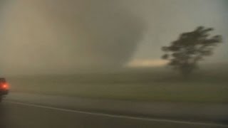 Inside Tumbling TWC Vehicle Trapped Inside Tornado [upl. by Anerrol]