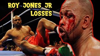 ROY JONES JR ALL LOSSES [upl. by Connett]