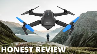 ZeroX Swift Foldable 720p HD Drone  An Honest Review [upl. by Ardnuahs]