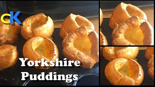 Perfect Yorkshire Pudding Recipe  Easy Yorkshire Puddings [upl. by Milty]