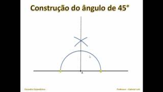 Construção do ângulo de 30° [upl. by Carin75]