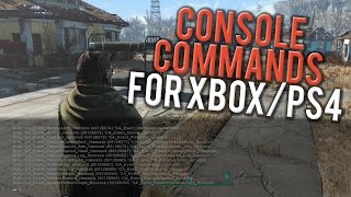 Fallout 4  Xbox OnePS4 Console Commands CAN WORK [upl. by Icnarf]