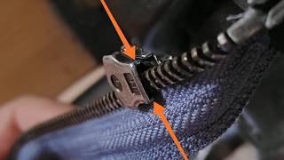 Reissverschluss reparieren  Repair zipper [upl. by Dev499]