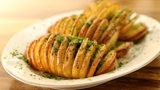 How to Make Hasselback potatoes [upl. by Ayr]