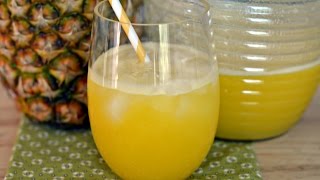 JUGO DE PIÑA  Cómo Hacer Un Jugo de Piña  SyS [upl. by Porush]