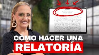 Aprende a Hacer una Relatoría en solo 3 Pasos [upl. by Trust]